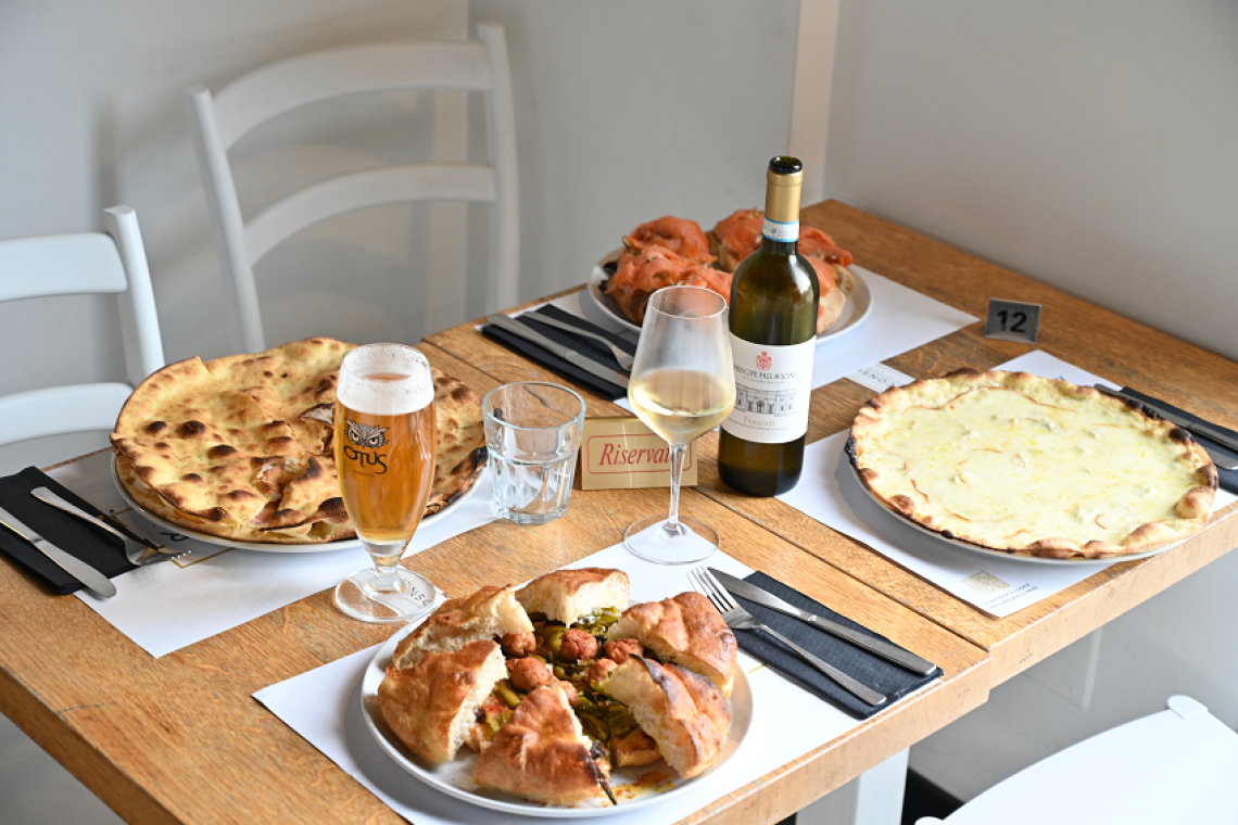 Contemporanea, romana, baciata e padellino. E’ la pizza di Casa Consorti a Boccea