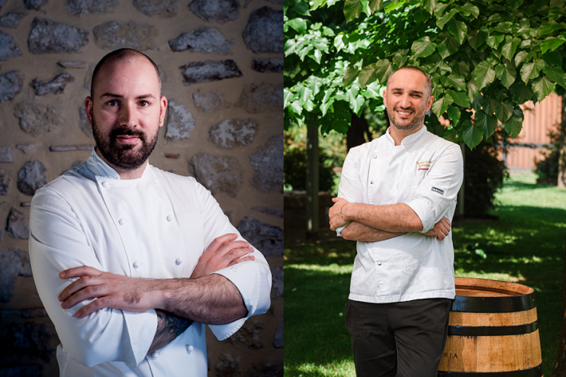 Cene a 4 mani da seguire le botti di Cantina Sant’Andrea