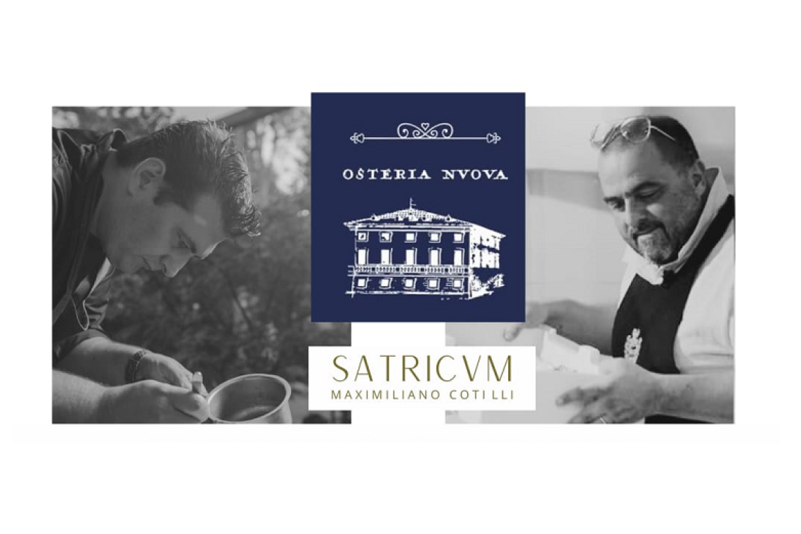 Maurizio Criscuolo e Maximiliano Cotilli - Cena a quattro mani Tu vuo’ fa l’americano , whisky &amp; soda &amp; rock’n roll  22 gennaio 2025 | Osteria Nuova, Anzio