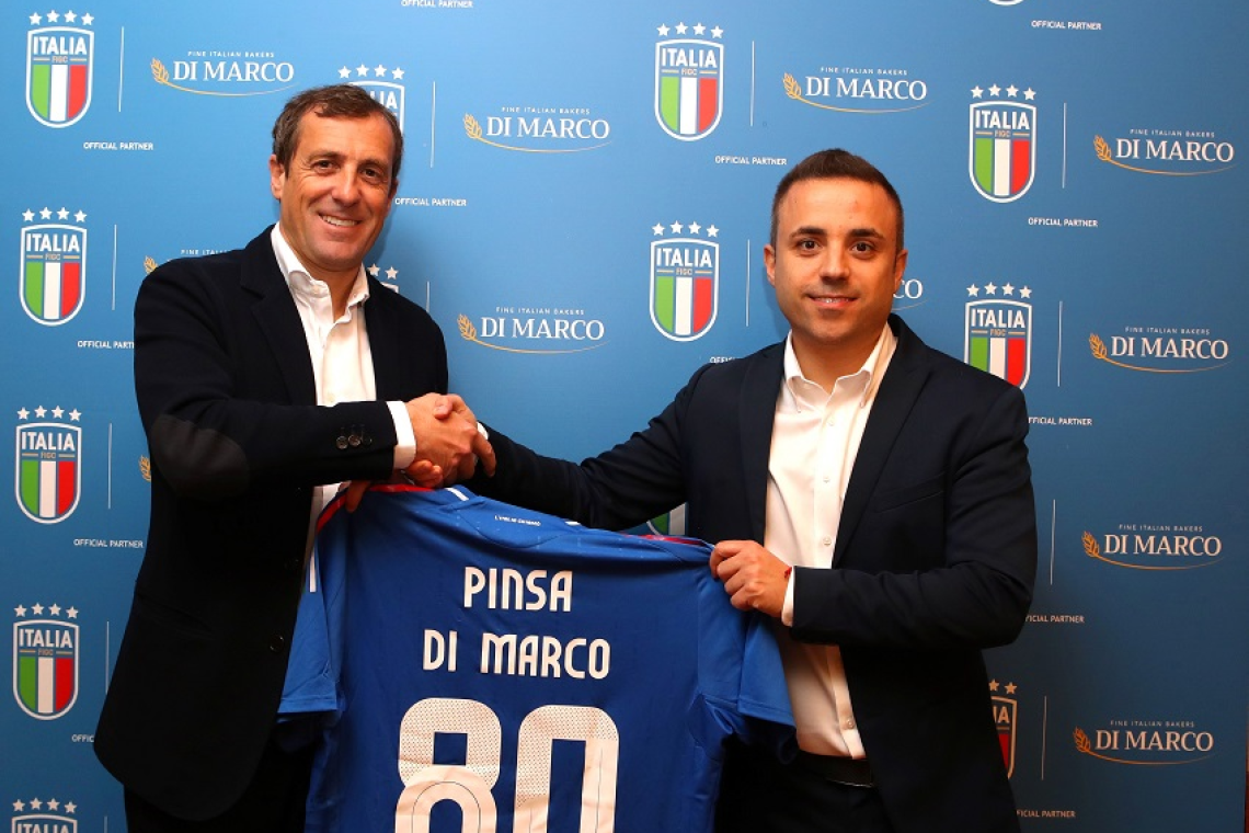 Di Marco diventa partner ufficiale delle Nazionali italiane di calcio per i prossimi due anni