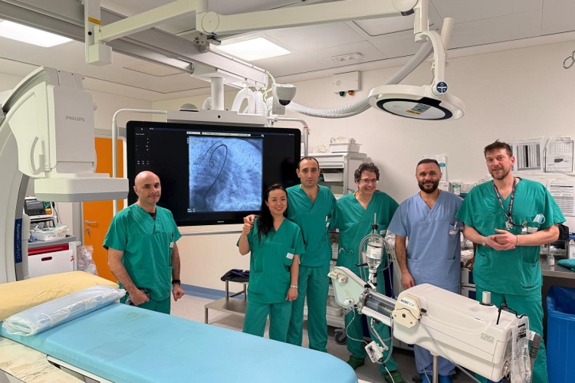 Cardiologia San Camillo: primo intervento al mondo di TAVI in TAVI su paziente con rara Sindrome di Morquio