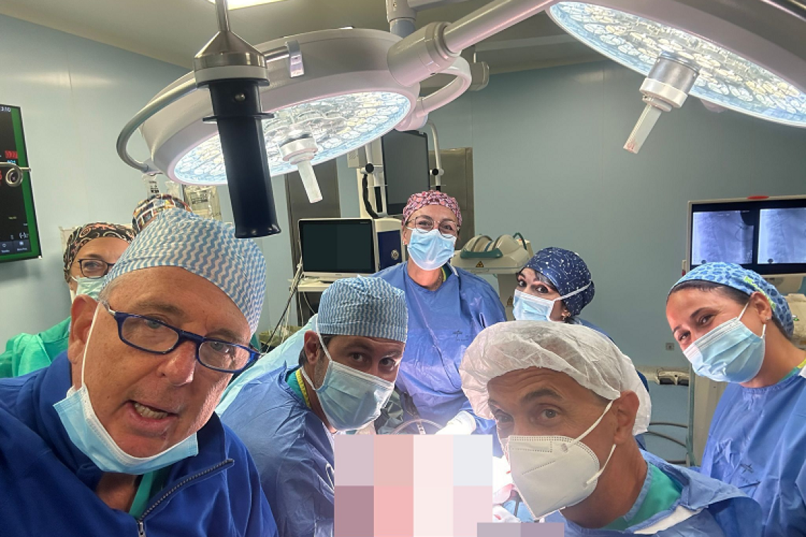 San Camillo Forlanini: intervento pionieristico con IA e 3D salva una paziente da un tumore complesso