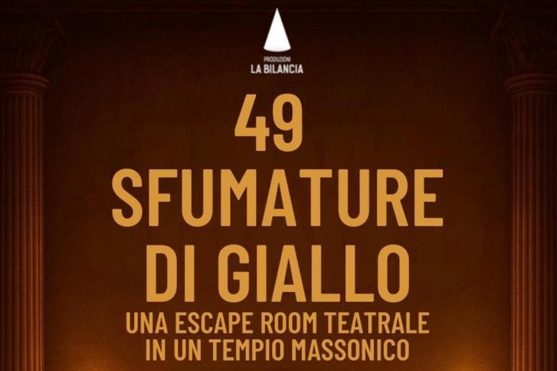 Teatro de’ Servi, 49 Sfumature di giallo  - dal 29 aprile all’11 maggio