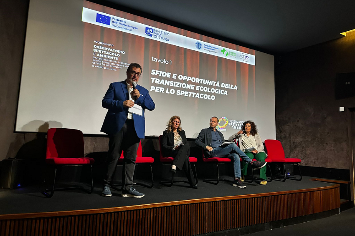 Cinema e teatri verso un futuro più verde: nasce l’alleanza tra spettacolo e ambiente