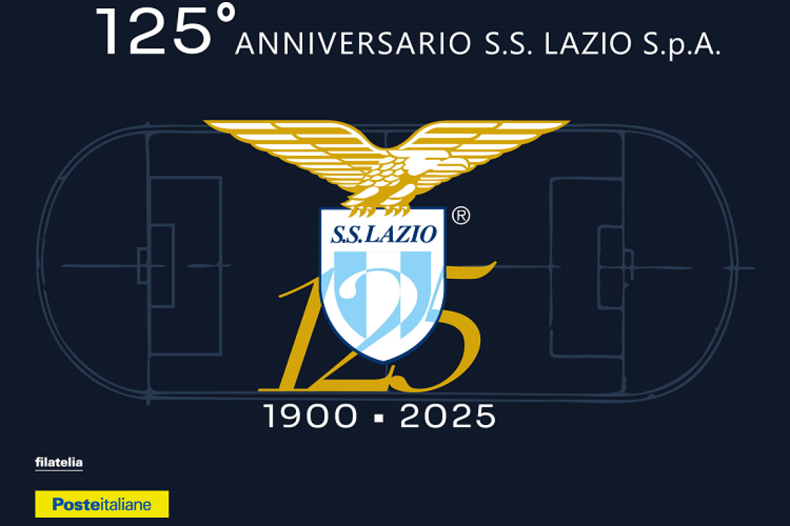 Poste italiane: lo spazio filatelia di Roma ospita la mostra “125 anni di Lazio”