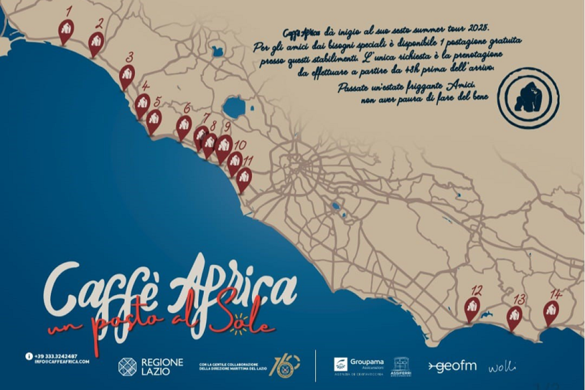 La Guardia Costiera ancora a supporto dell’Associazione Caffe Africa per favorire un mare più inclusivo