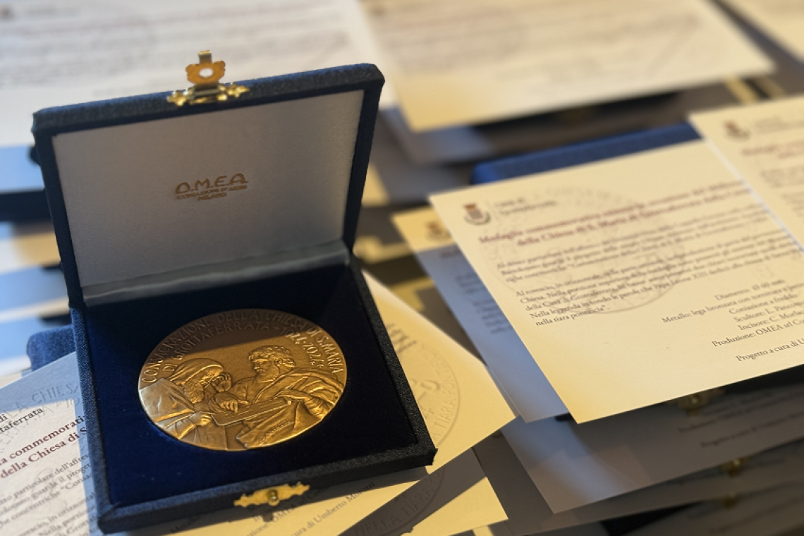 Grottaferrata celebra il Millenario dell’Abbazia di San Nilo: consegnate le Medaglie commemorative