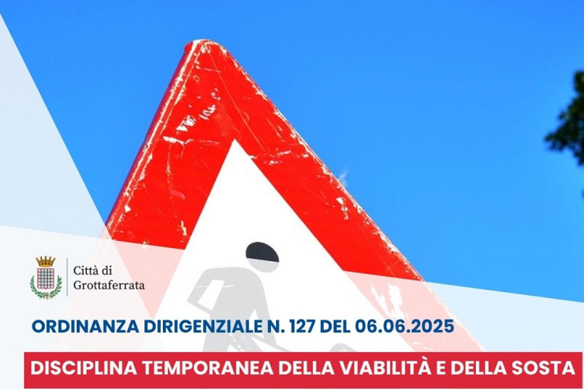 Grottaferrata, in Via IV Novembre da giovedì 12 giugno iniziano gli interventi di bonifica della condotta idrica
