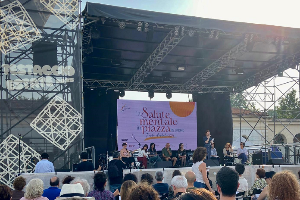 Testaccio Estate  - Città dell'Altra Economia - Grande partecipazione di pubblico per “La Salute Mentale in Piazza”