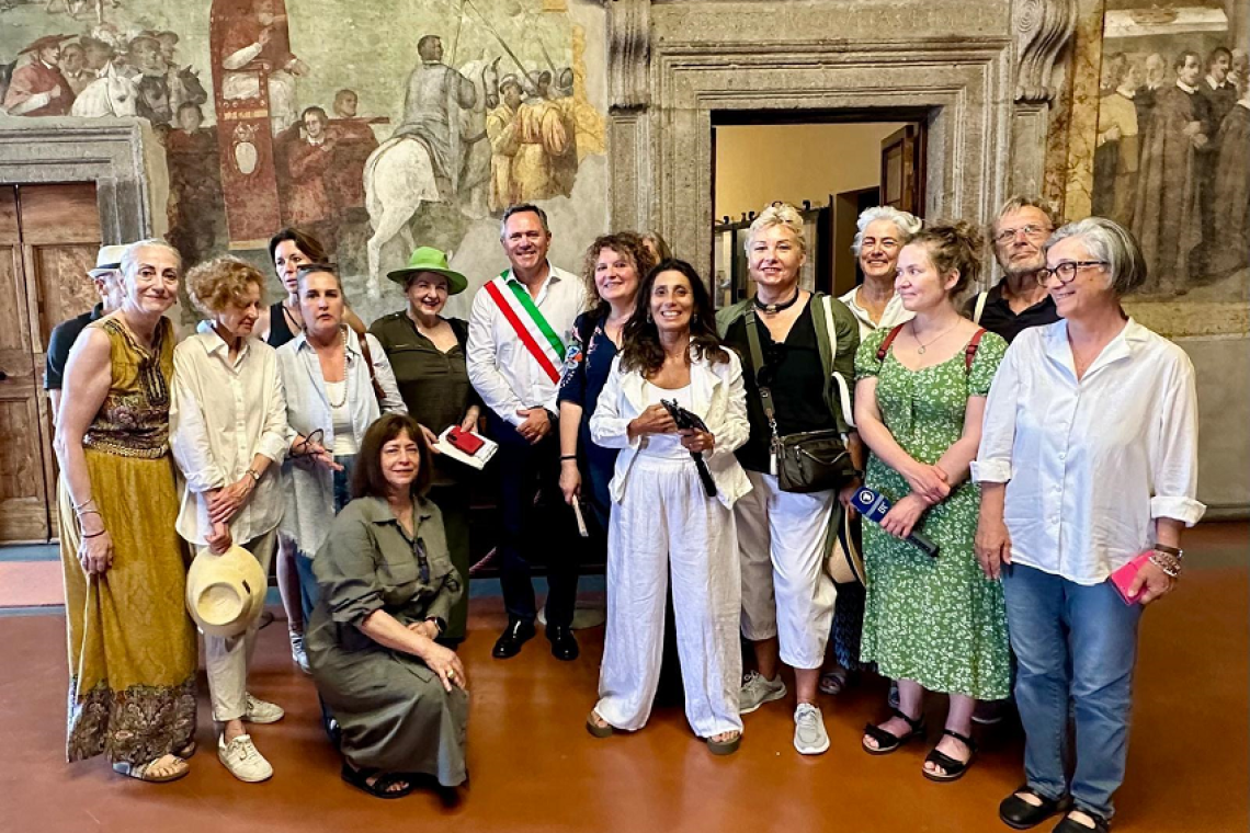 Tarquinia ha accolto un gruppo di giornalisti dell’Associazione Stampa Estera in Italia