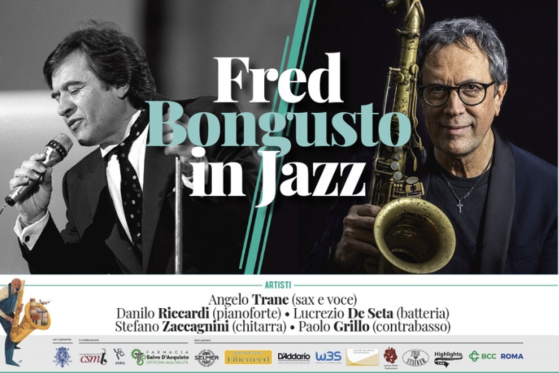Fred Bongusto in Jazz”: al Museo del Sax l’omaggio raffinato a un’icona della musica italiana (21 giugno)