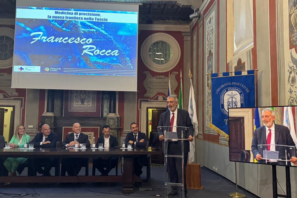 Nella Tuscia parte il progetto di Medicina di Precisione: tecnologie digitali e IA al servizio della salute