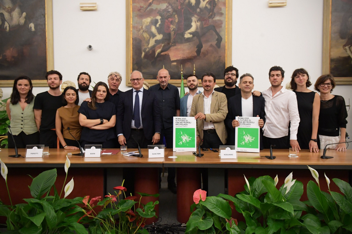 Presentati in Campidoglio gli esiti del lavoro realizzato dal "Roma050 – il futuro di una metropoli mondo"