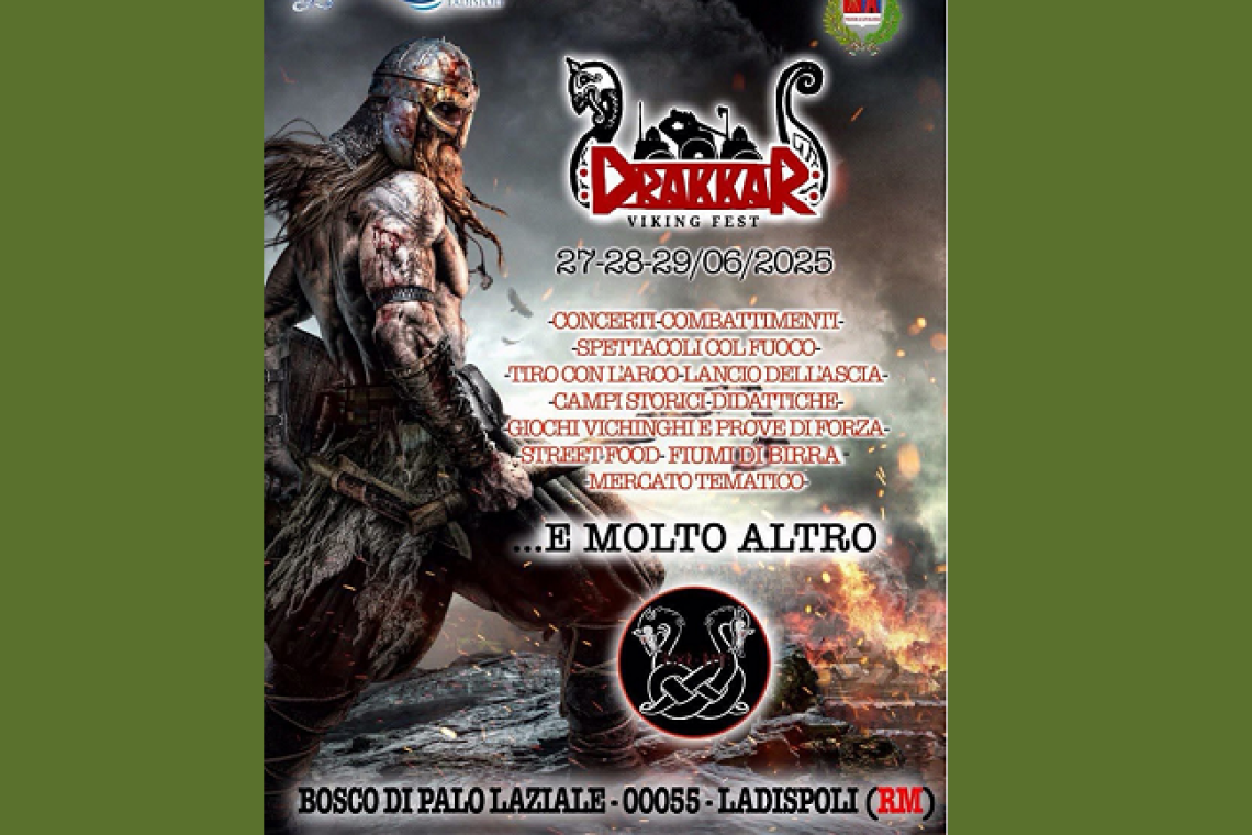 Arrivano i Vichinghi al Bosco di Palo