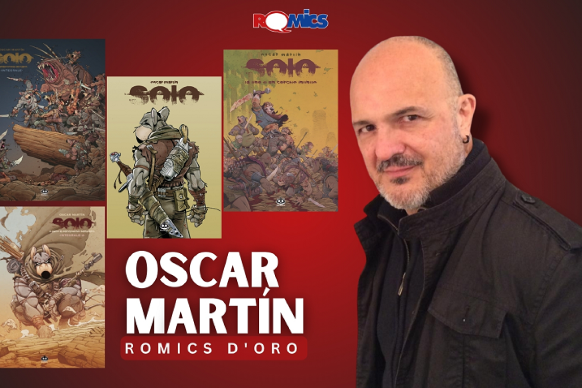 Oscar Martín Romics d’Oro della 35^ edizione dal 2 al 5 ottobre 2025 a Fiera Roma