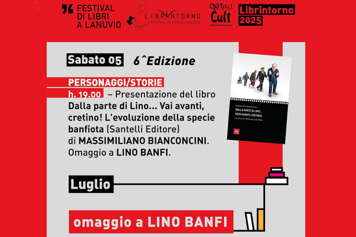 Lino Banfi secondo Massimiliano Bianconcini: un saggio tra ironia, cultura pop e critica sociale