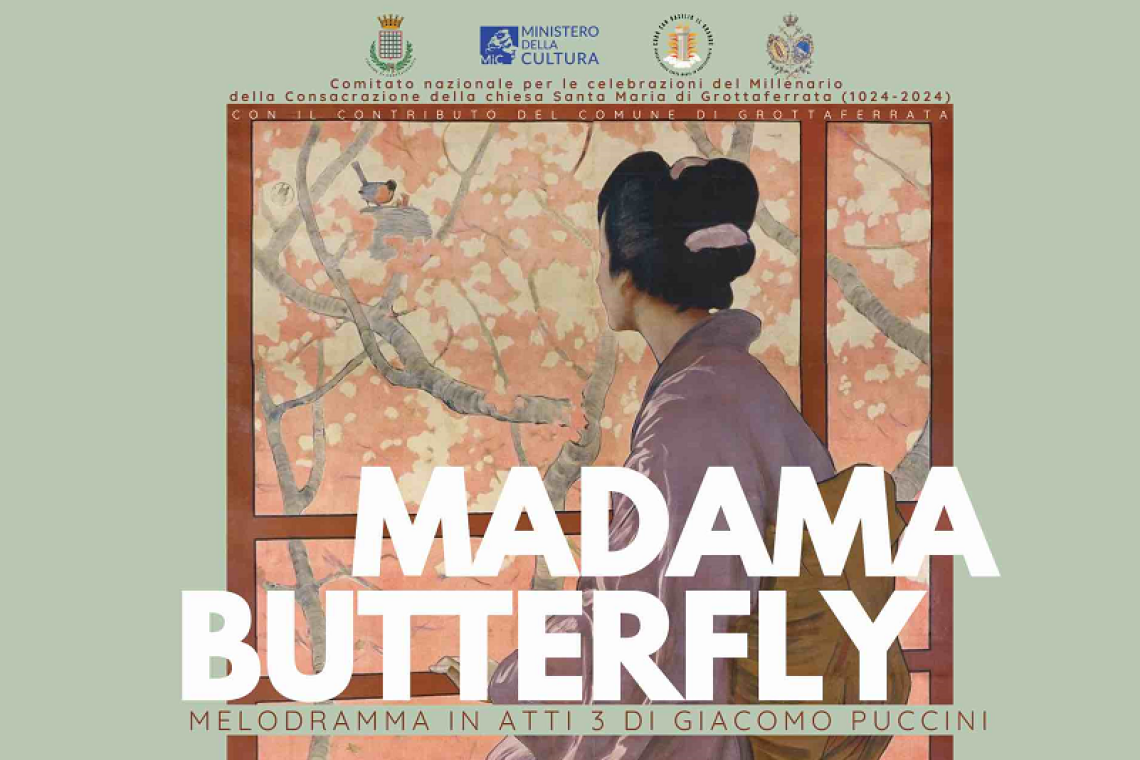 Grottaferrata si prepara a vivere la grande lirica: il Fossato dell’Abbazia accoglie la “Madama Butterfly”