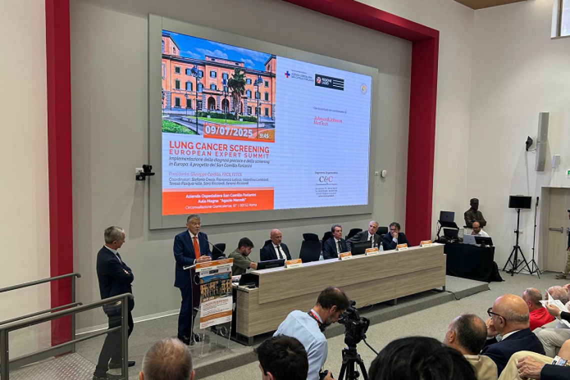 Diagnosi precoce del tumore polmonare. Un progetto innovativo e sostenibile al San Camillo Forlanini: i primi sei mesi di attività