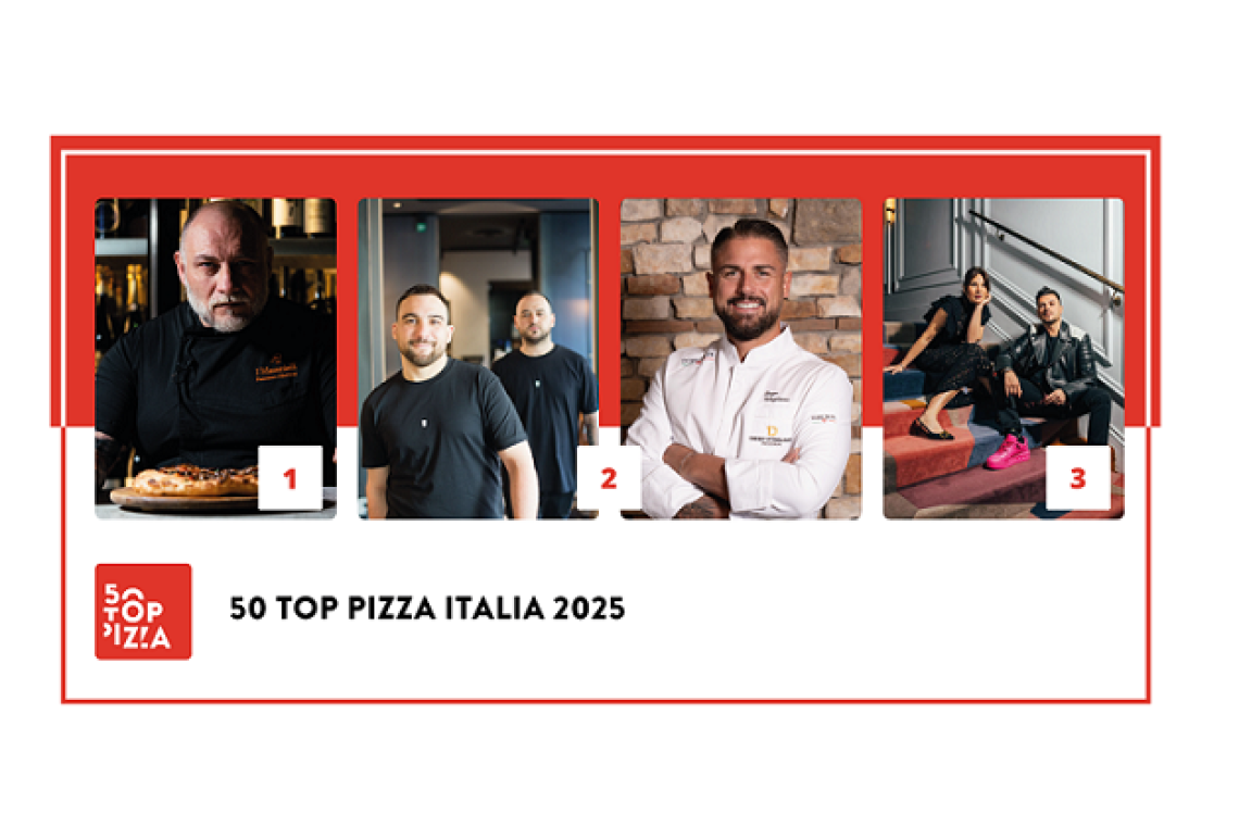 50 Top Pizza Italia 2025: i Masanielli di Francesco Martucci è la migliore pizzeria in Italia