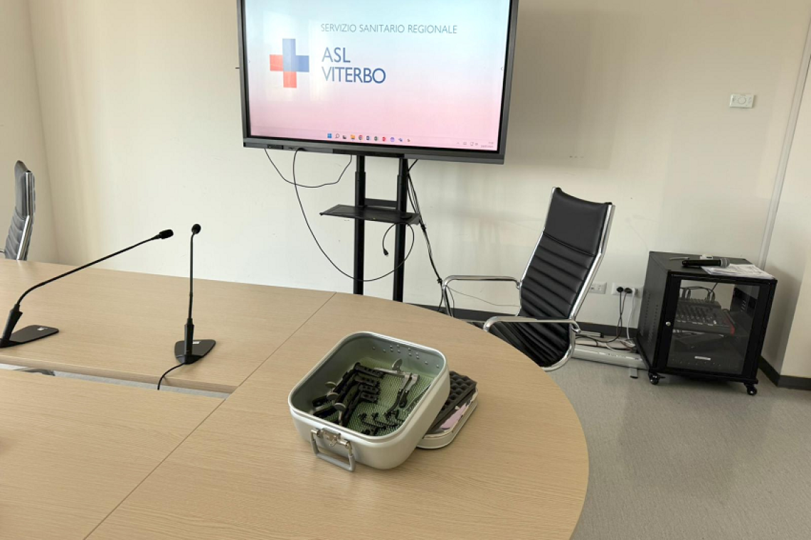 Ospedale Santa Rosa: la società di Mutuo Soccorso di Montefiascone ha donato un kit di strumenti chirurgici alla unità operativa di neurochirurgia