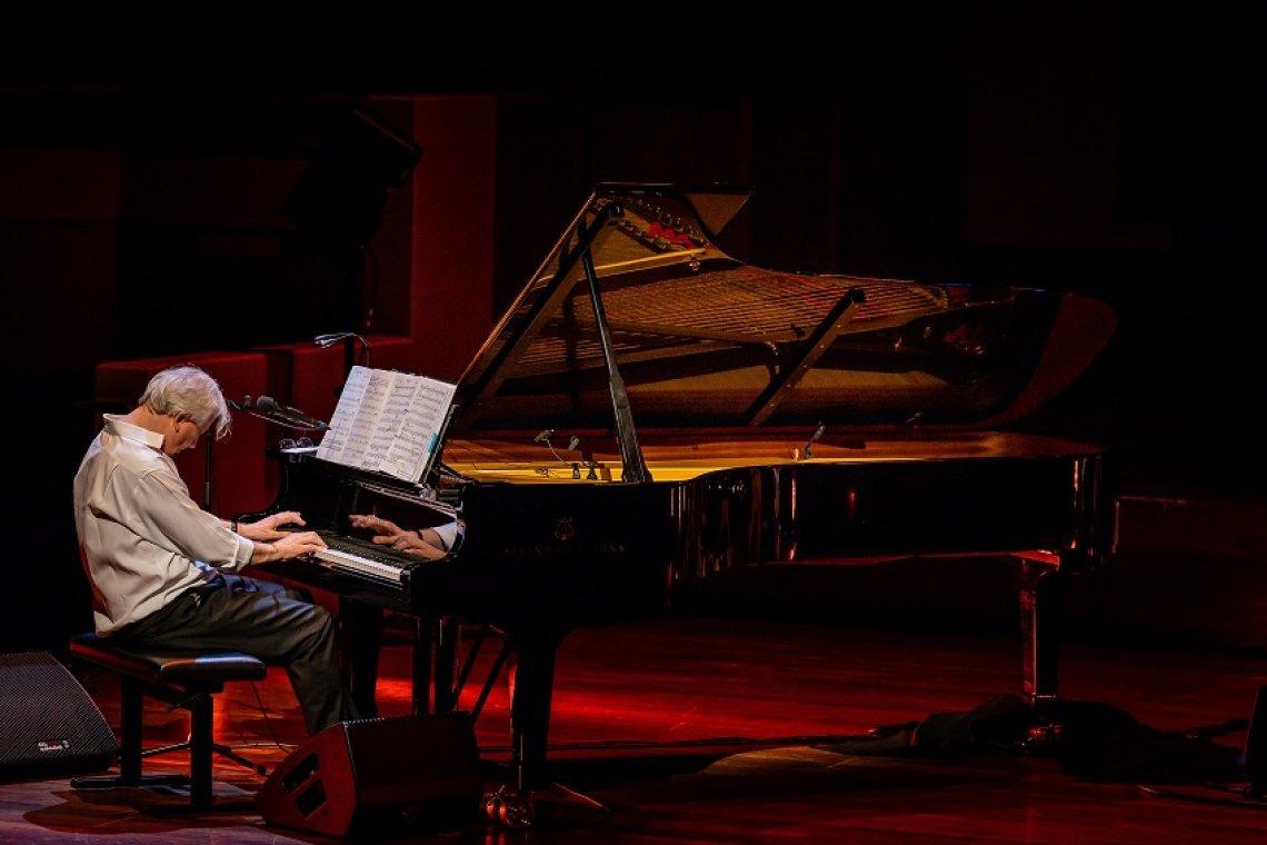 Wim Mertens mercoledì 30 luglio Casa del Jazz per I Concerti nel Parco