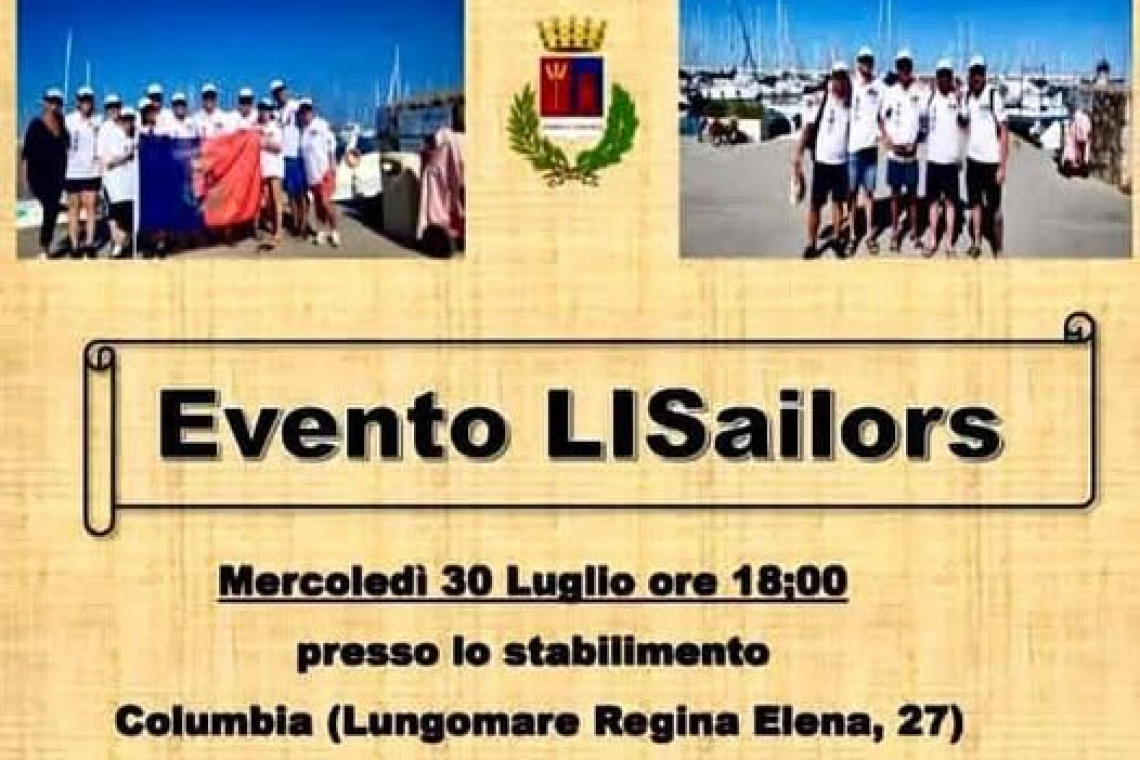 Ladispoli - Consegna dei diplomi del corso di vela per la formazione di un equipaggio di persone sorde in Italia