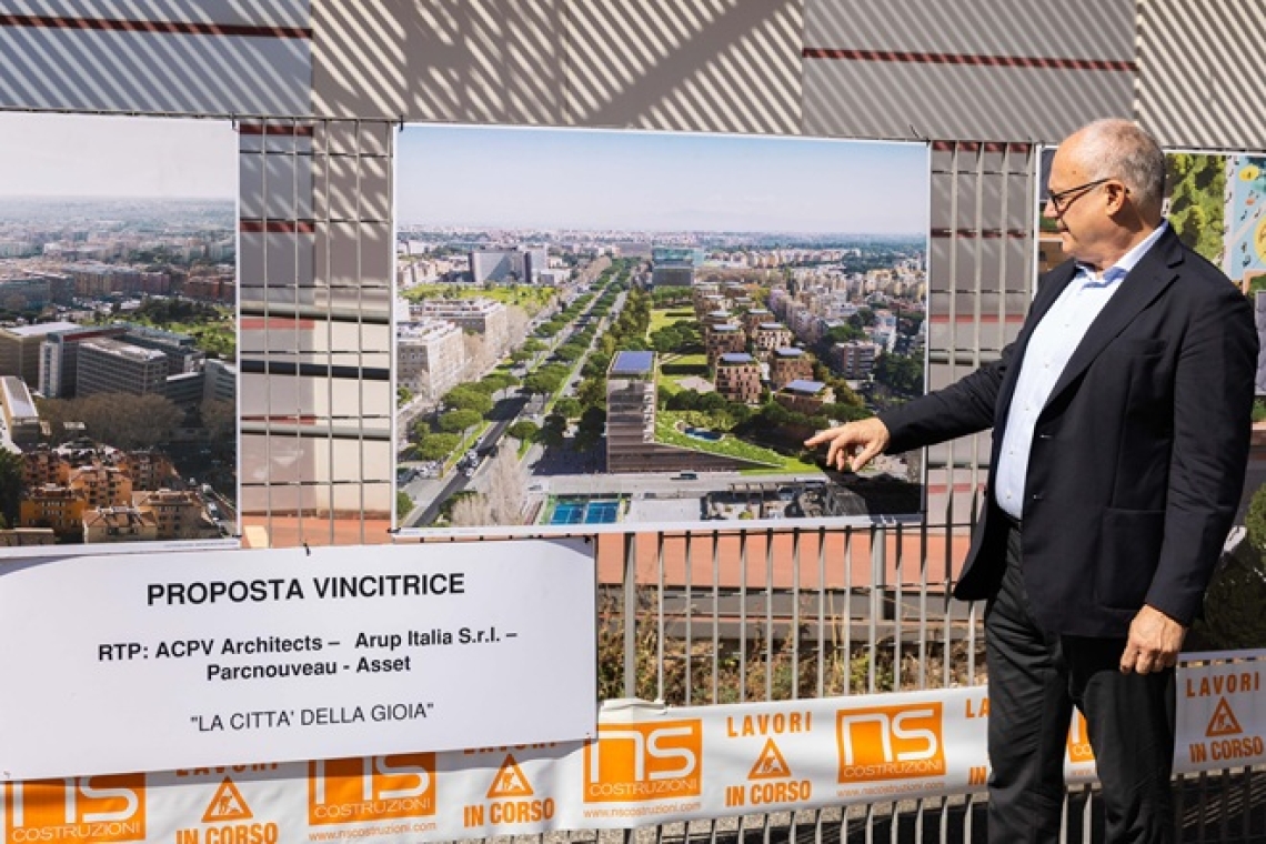 Iniziati i lavori di bonifica e cantierizzazione della ex Fiera di Roma