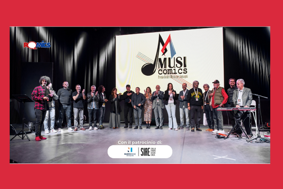 La Musica incontra le Immagini: Musicomics 2025 premia l’eccellenza italiana