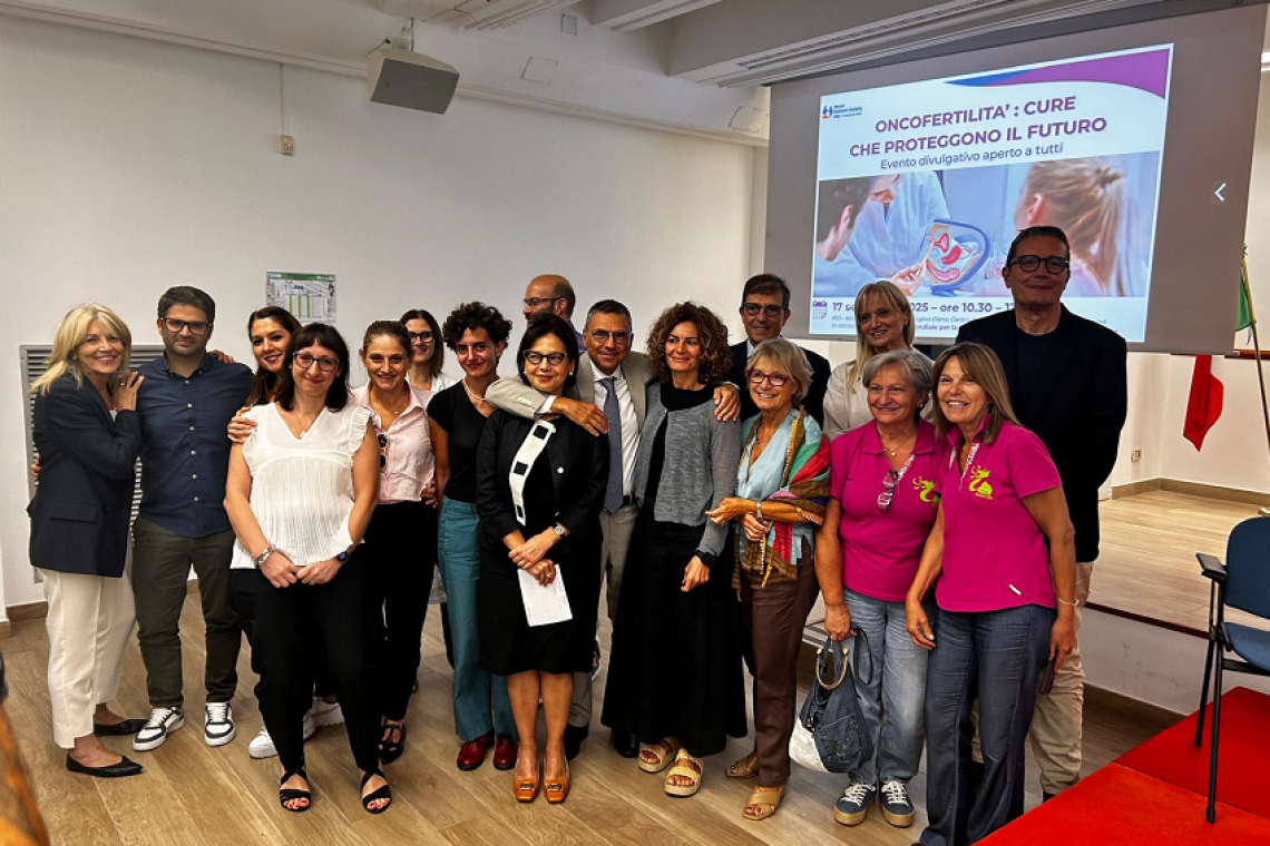 Regina Elena: primo reimpianto con chirurgia robotica monoaccesso di tessuto ovarico