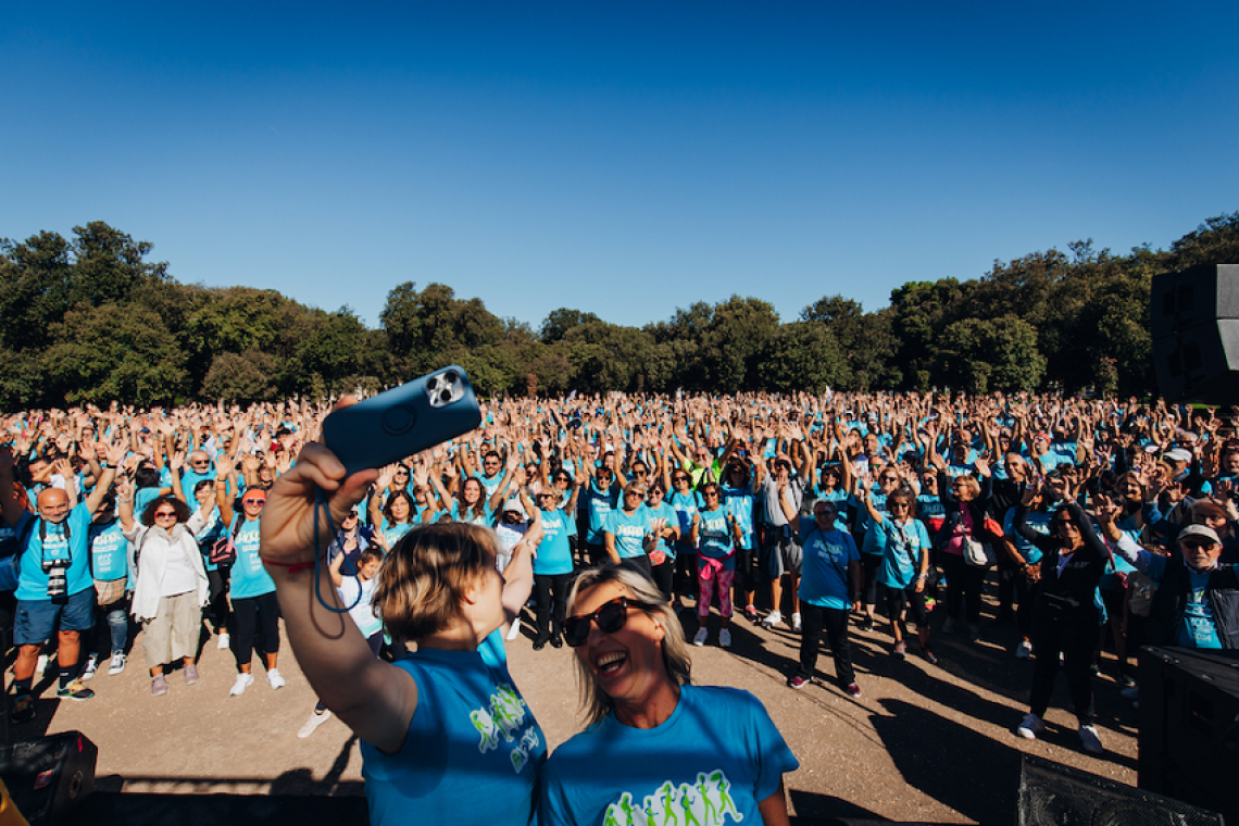 Fitwalking for AIL Roma: a Villa Borghese la camminata solidale contro le leucemie