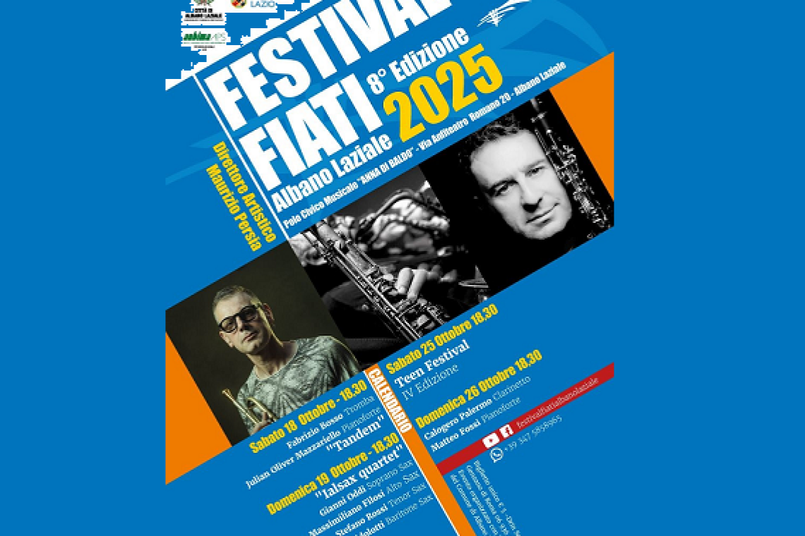La musica è di casa ad Albano Laziale con l'8^ edizione del Festival Fiati