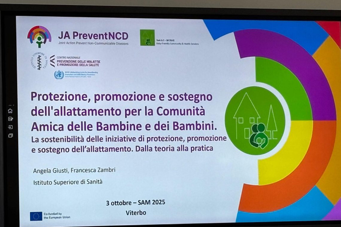 Viterbo, la Asl promuove l’allattamento sostenibile: incontro alla Cittadella della Salute