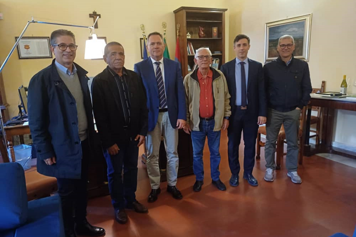 l sindaco Francesco Sposetti ha incontrato il direttore del commercio estero della provincia cubana di Artemisa Jorge Luis Oramas Vargas