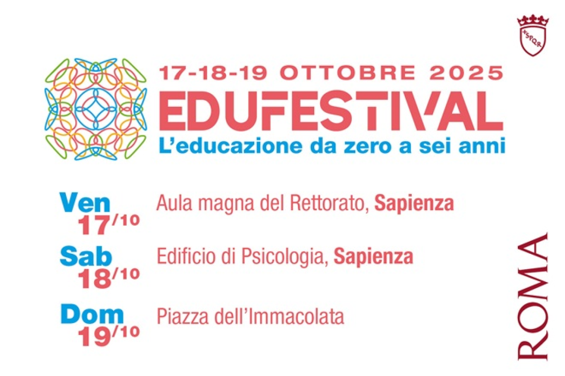 A Roma prende il via EduFestival, il Festival dell'educazione 0-6 della città di Roma