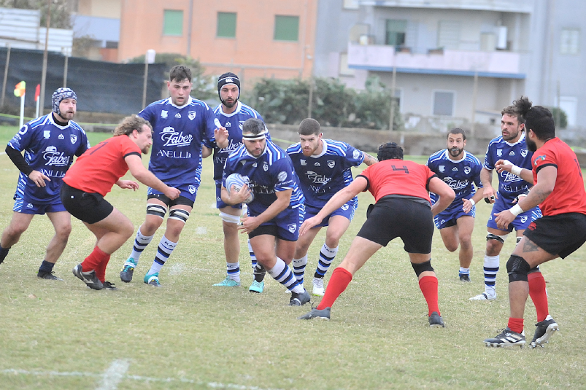 Rugby Anzio Club : vittoria per 18 a 0 contro gli All Reds.