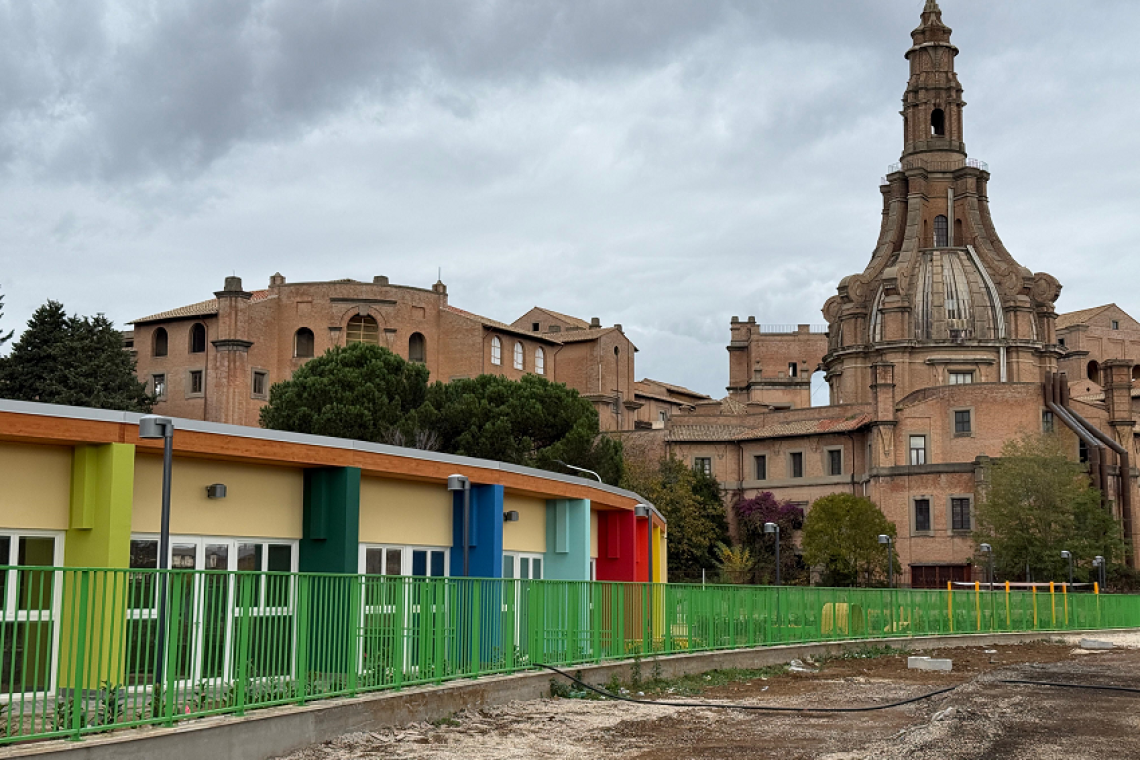 Ex Residence Bravetta: sopralluogo dell'assessore Veloccia al nuovo polo dell'infanzia