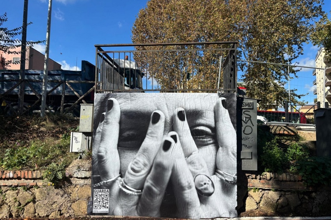 Roma, Nel Municipio XV prosegue "Guarda", il progetto di arte pubblica partecipativa