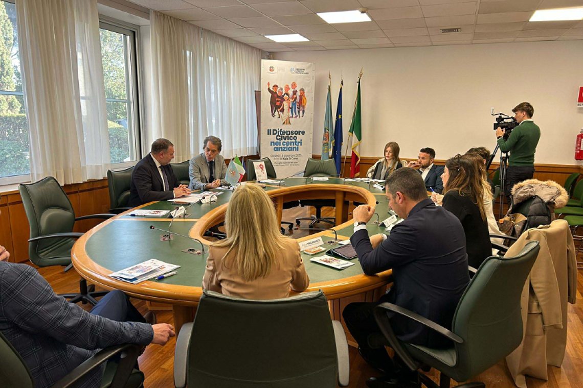 Il Difensore Civico del Lazio nei Centri Anziani: presentato il nuovo progetto regionale