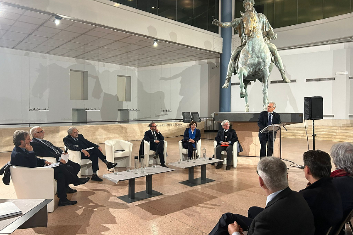 Presentato ai Musei Capitolini il volume Marco Aurelio nell’Era Digitale
