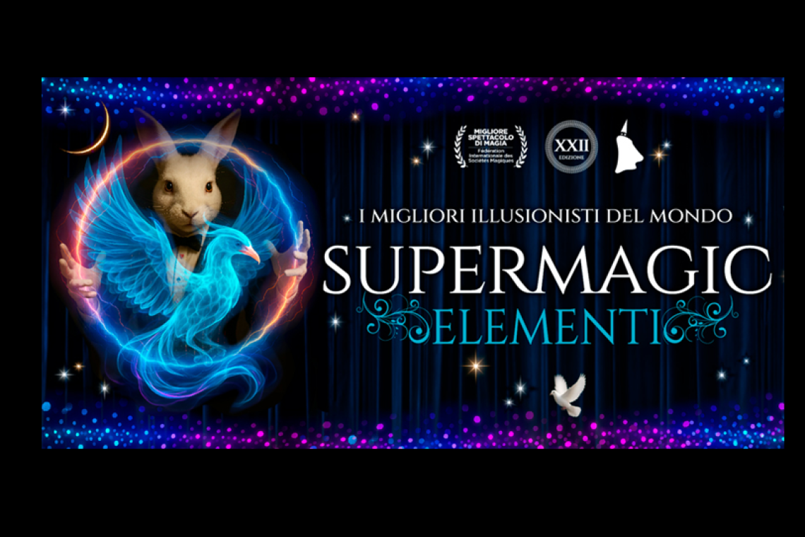 Auditorium della Conciliazione dal 22 gennaio al 8 febbraio 2026 "Supermagic Elementi" 22ª edizione