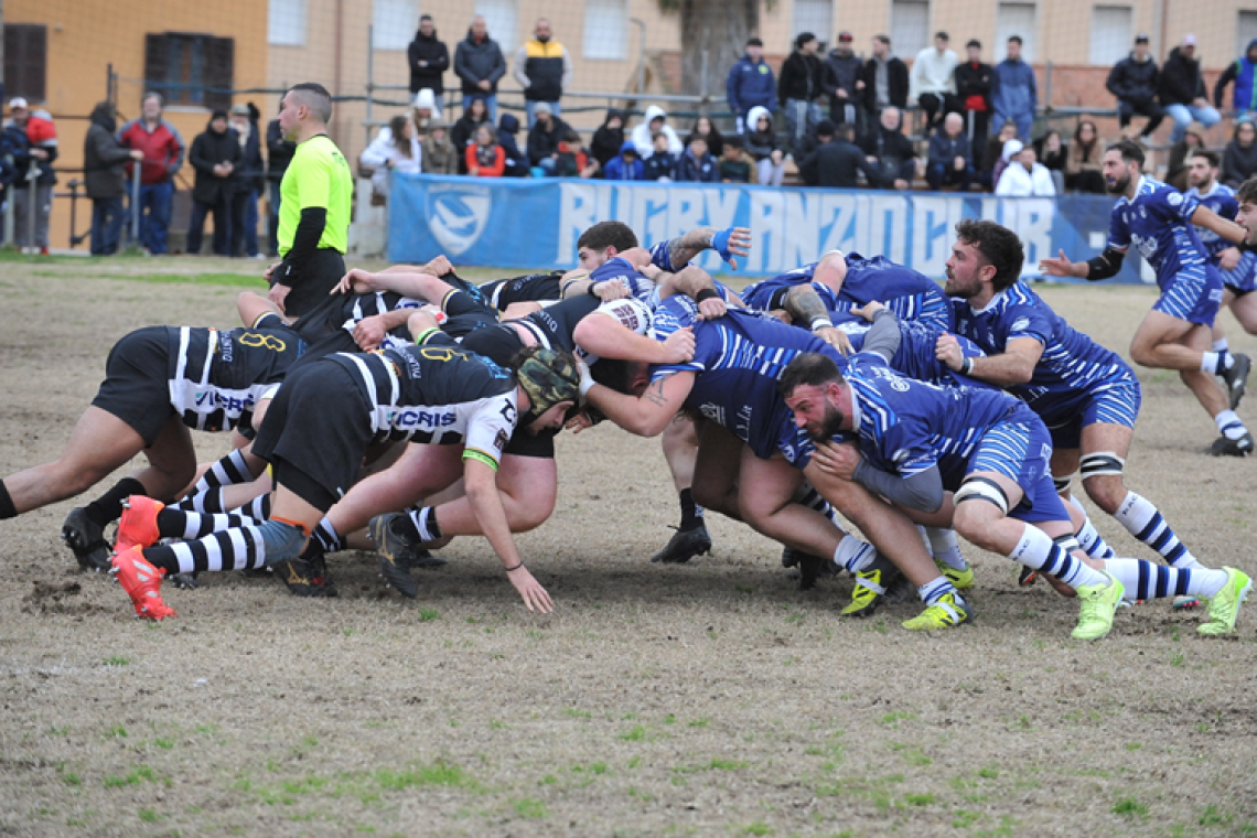 Rugby Anzio Club sconfitto in casa dalla Nuova Rugby Roma