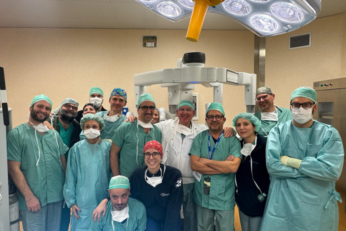 Chirurgia robotica: eseguiti i primi interventi all’ospedale Santa Rosa di Viterbo