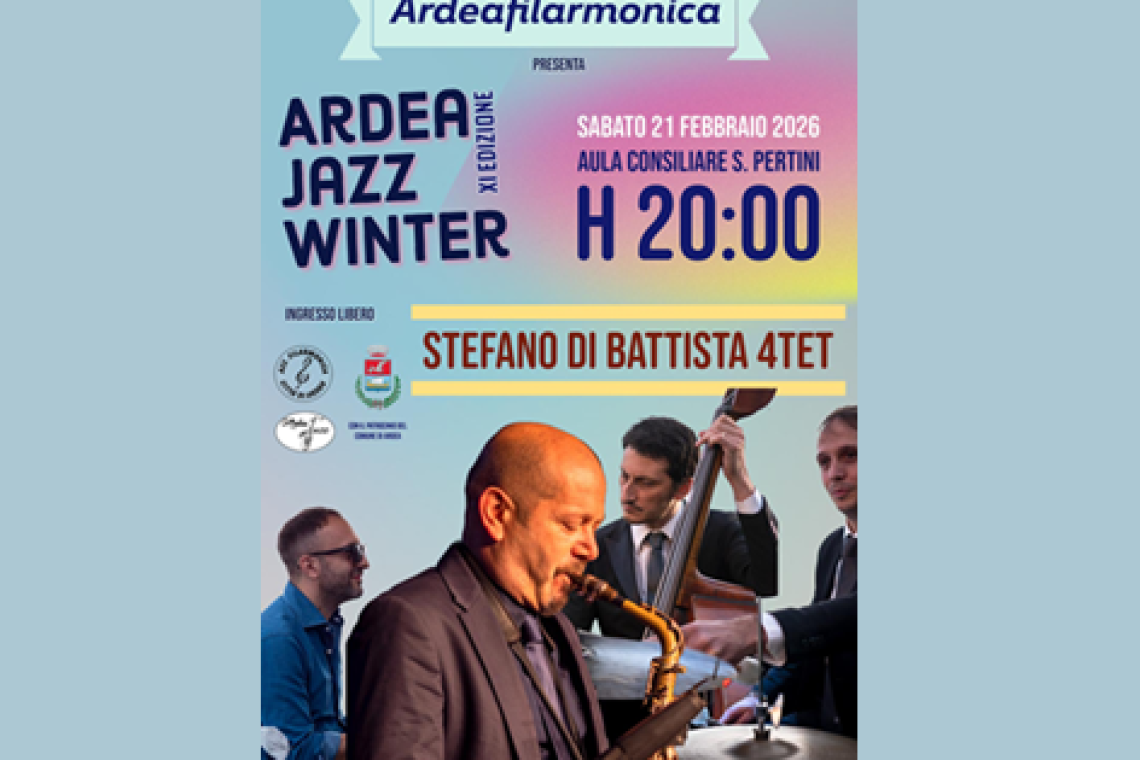 Stefano Di Battista protagonista di Ardeajazz Winter 2026: omaggio jazz a Ennio Morricone 