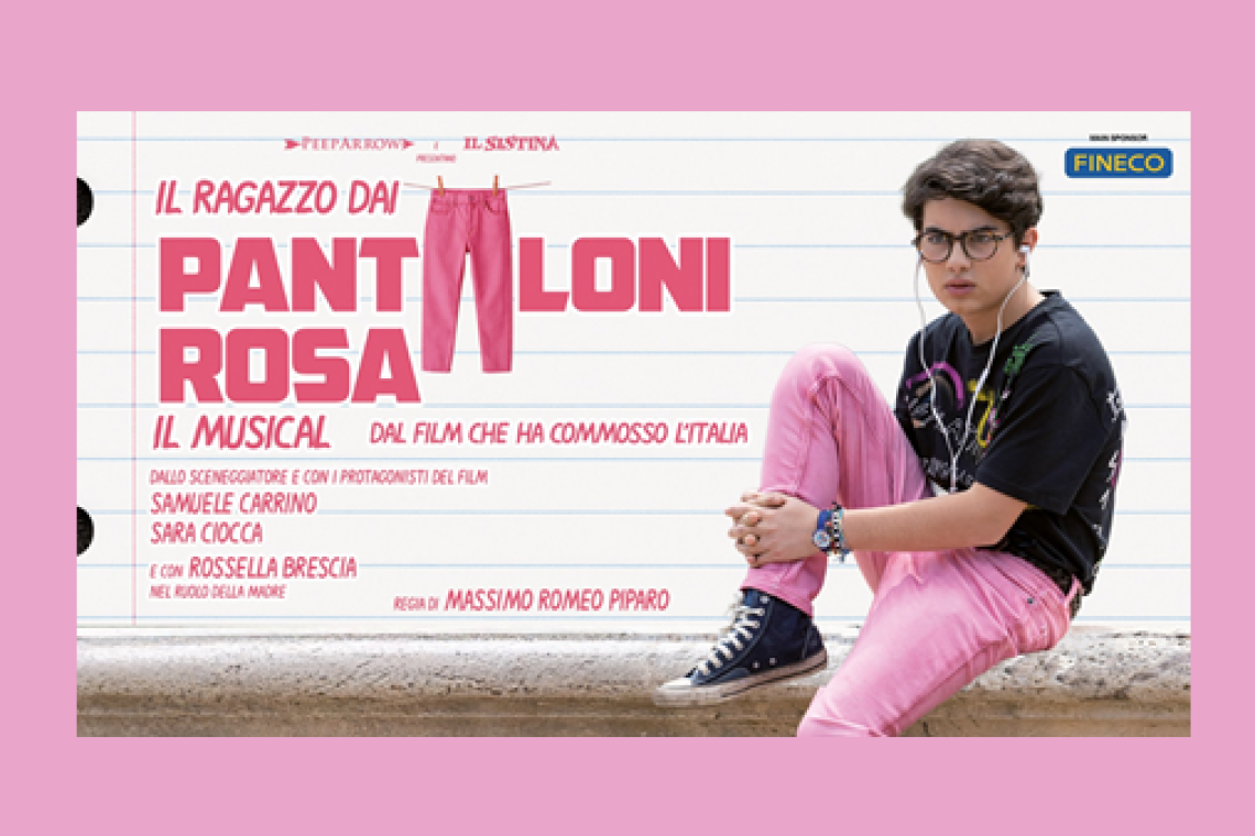 Teatro Sistina: Il Musical "Il ragazzo dai pantaloni rosa" dal 20 febbraio al 8 Marzo 2026