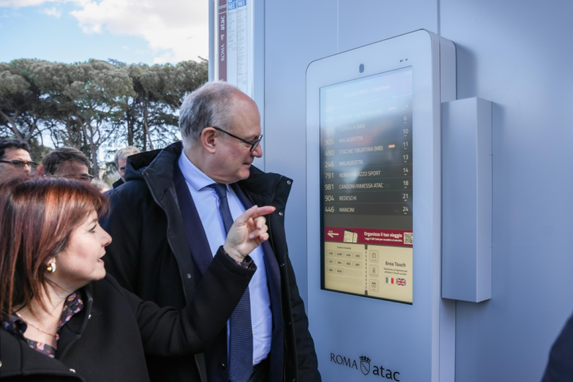 Roma, presentata la riqualificazione del capolinea bus di Cornelia  