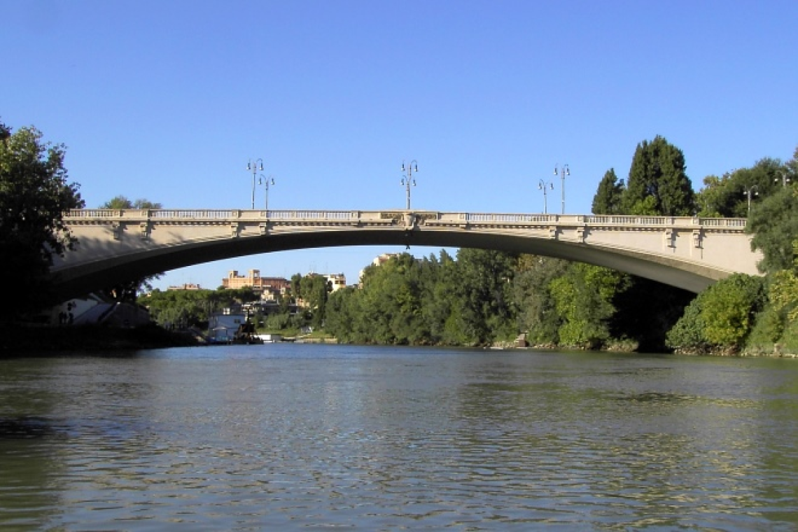  Ponte Risorgimento. parte seconda fase lavori di manutenzione e risanamento