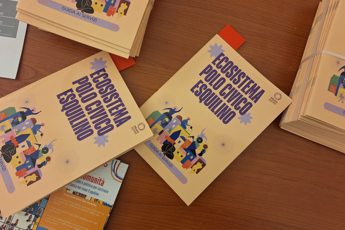 Polo Civico Esquilino. A Villa Altieri presentata la Guida ai Servizi. Biolghini: "un lavoro importante che potenzia la rete del welfare territoriale"