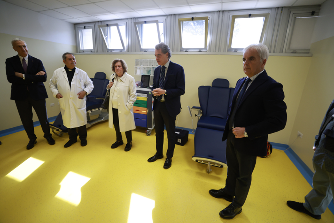 All’Ospedale Sant’Eugenio di Roma inaugurato il centro TOBIA-DAMA