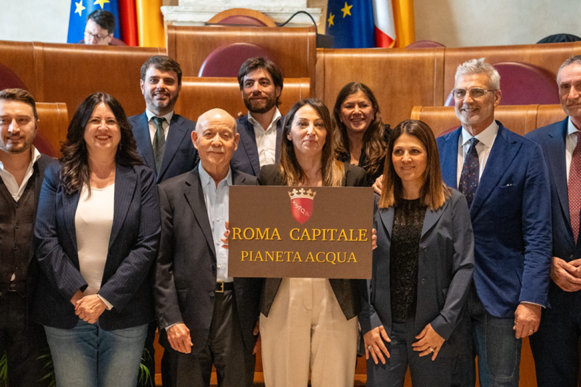 Roma Capitale – Pianeta Acqua: approvato in Assemblea Capitolina ordine del giorno per candidare Roma Capitale dell'Acqua