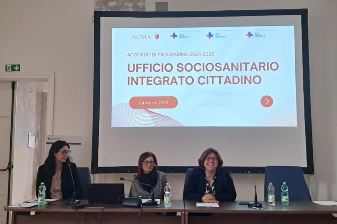 Roma Capitale: si insedia l’ufficio sociosanitario integrato cittadino (USSIC)